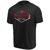 Toronto Raptors Majestic NBA Showtime Black Microfiber T-Shirt